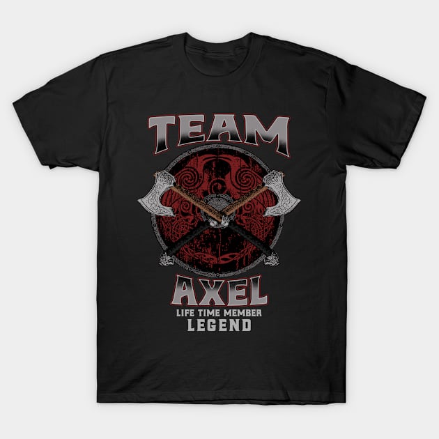 Axel - Life Time Member Legend T-Shirt by Stacy Peters Art